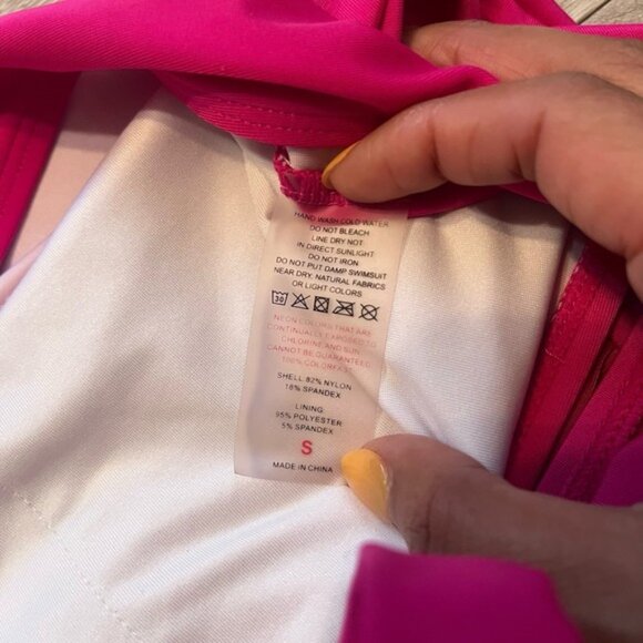 Women's Ruched One Piece Swimsuit Full Coverage Swimwear Tummy Control Beachwear - Picture 5 of 5